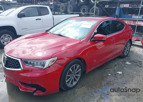 2019 Acura Tlx Standard из США, поврежденный, VIN 19UUB1F33KA010653